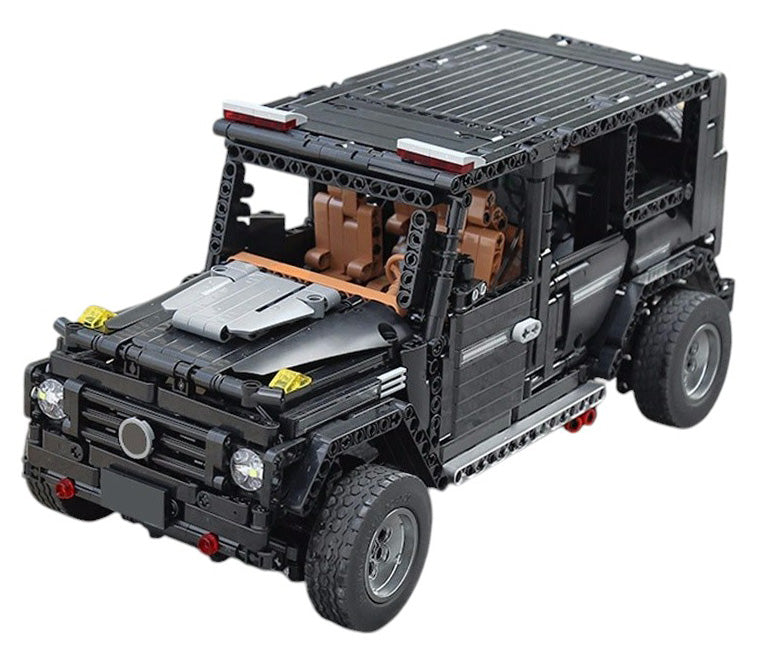 Off-road Car Block Set 1722 pcs. Black