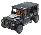 Off-road Car Block Set 1722 pcs. Black