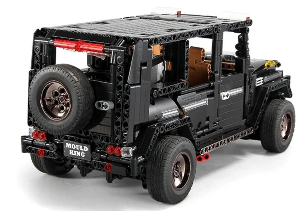 Off-road Car Block Set 1722 pcs. Black