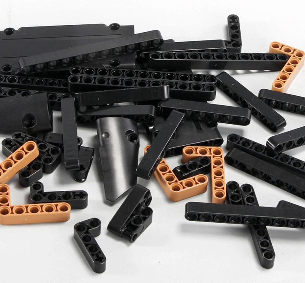 Off-road Car Block Set 1722 pcs. Black