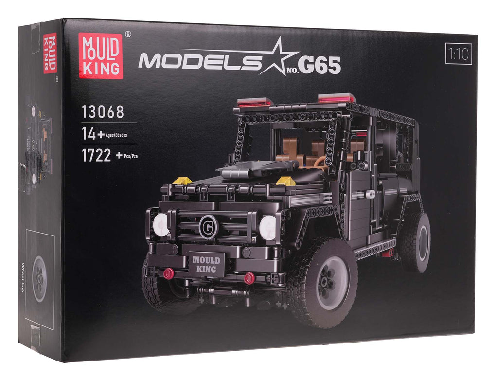 Off-road Car Block Set 1722 pcs. Black