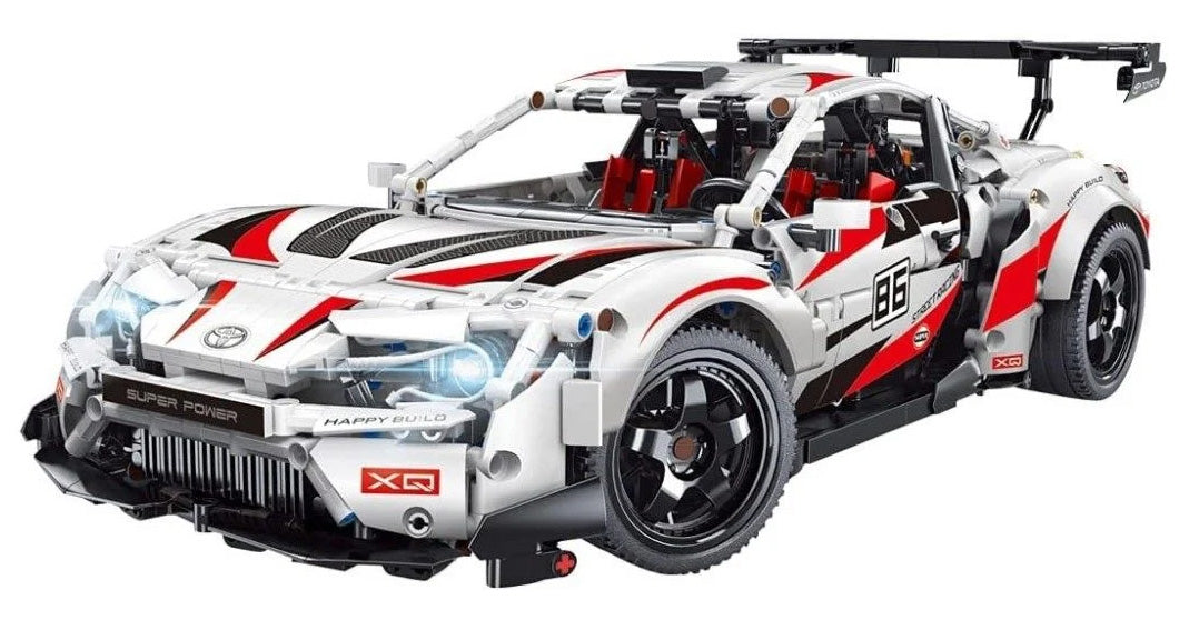 Super Car GT86 White Brick Set
