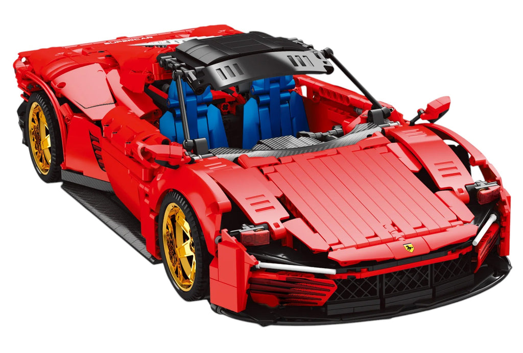 Red Sports Car Building Blocks Set 1958pcs.