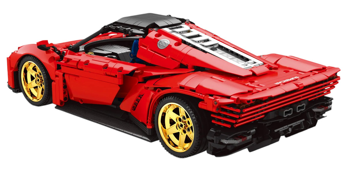 Red Sports Car Building Blocks Set 1958pcs.