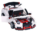 Car Block Set 1034 pcs. White