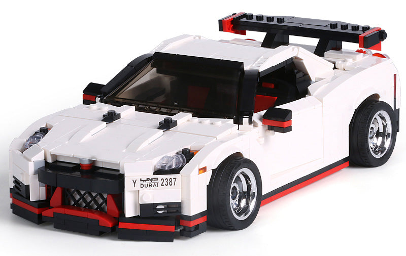 Car Block Set 1034 pcs. White