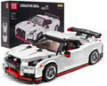 Car Block Set 1034 pcs. White