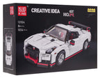 Car Block Set 1034 pcs. White
