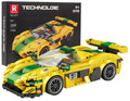 Sports Car Brick Set Yellow 368 pcs.
