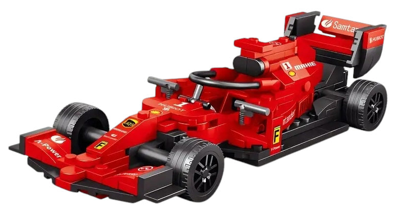 Bolid F1 Red Block Set 266 pcs.