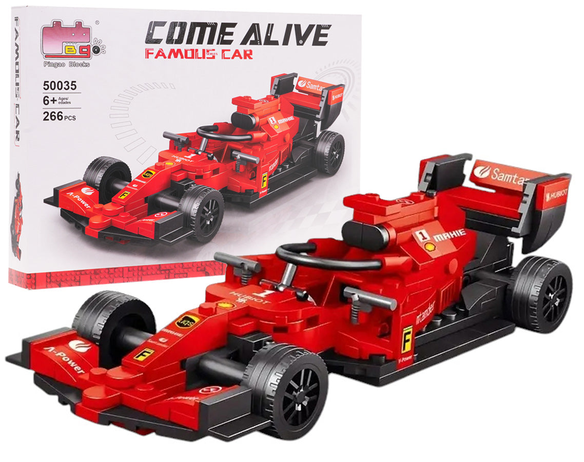 Bolid F1 Red Block Set 266 pcs.