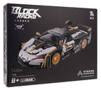 Sports Car Brick Set White/Black 1242pcs.