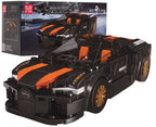 Car Block Set 386 pieces. Black