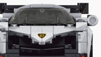 Sports Car Block Set 398 pieces. White