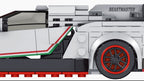 Sports Car Block Set 398 pieces. White