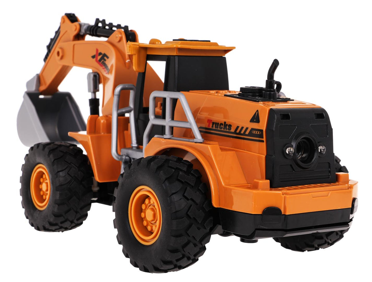 R/C Lights and Smoke Excavator