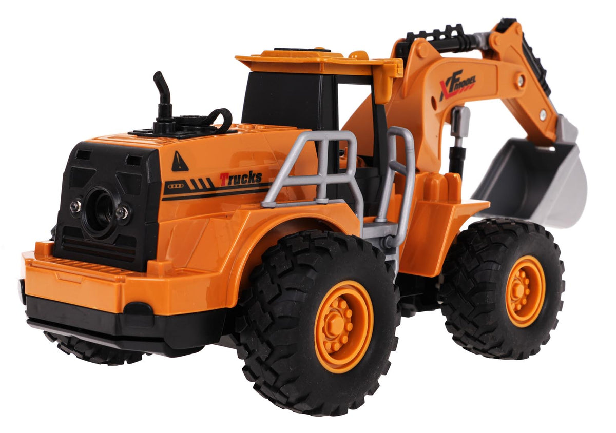 R/C Lights and Smoke Excavator