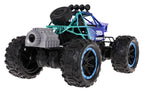 REAL ROCK Crawler with Smoke Function R/C Blue