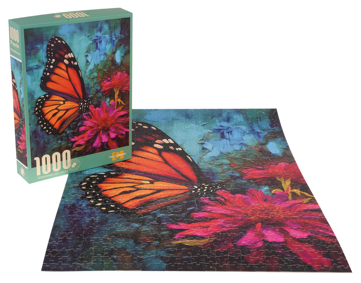 Puzzle 1000 pieces. Butterfly