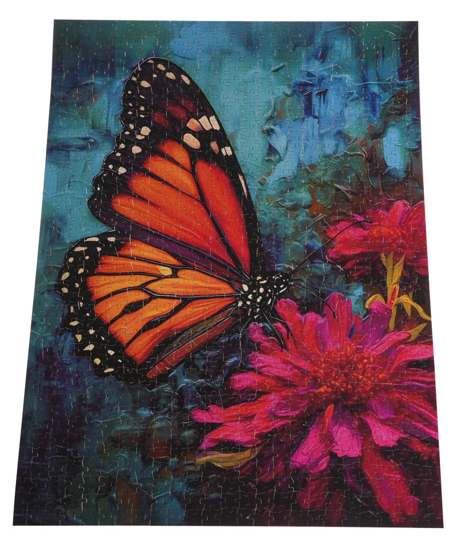 Puzzle 1000 pieces. Butterfly