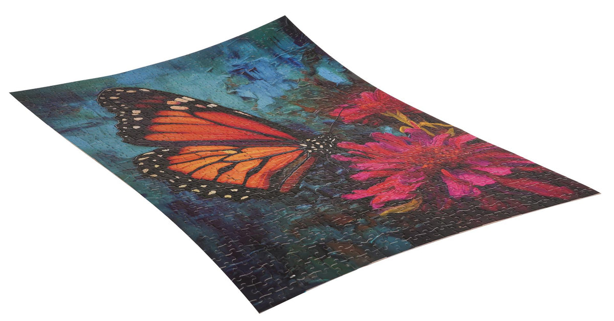 Puzzle 1000 pieces. Butterfly