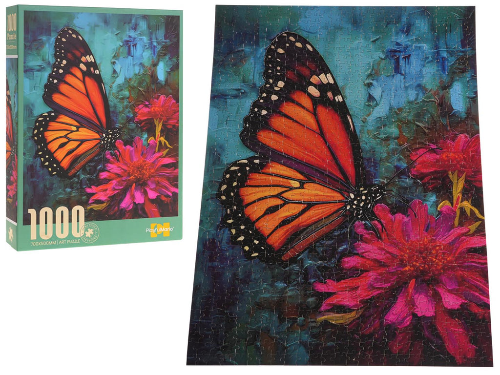 Puzzle 1000 pieces. Butterfly