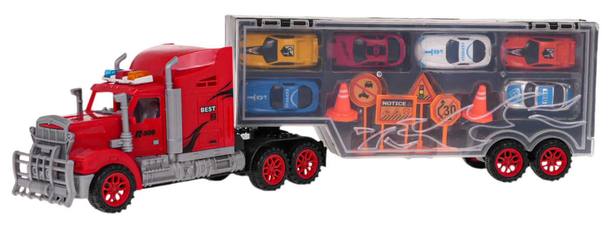 Garage Truck + Cars