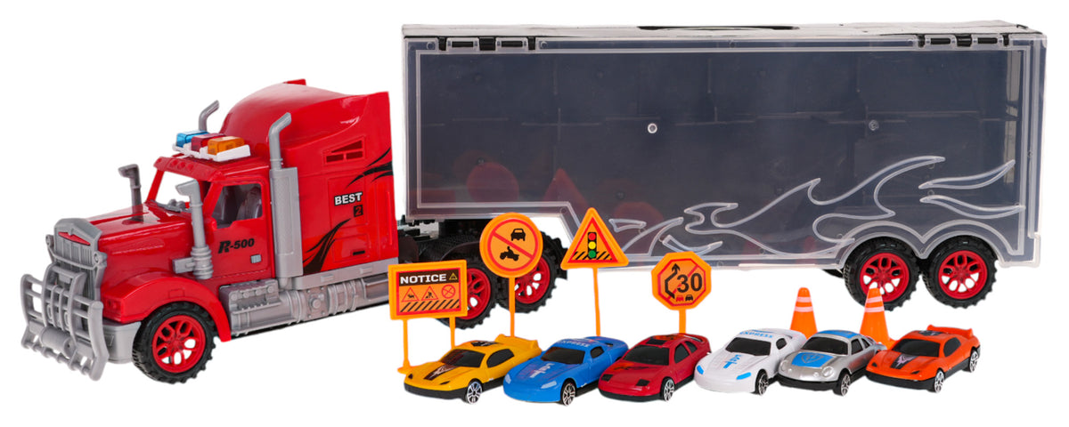 Garage Truck + Cars