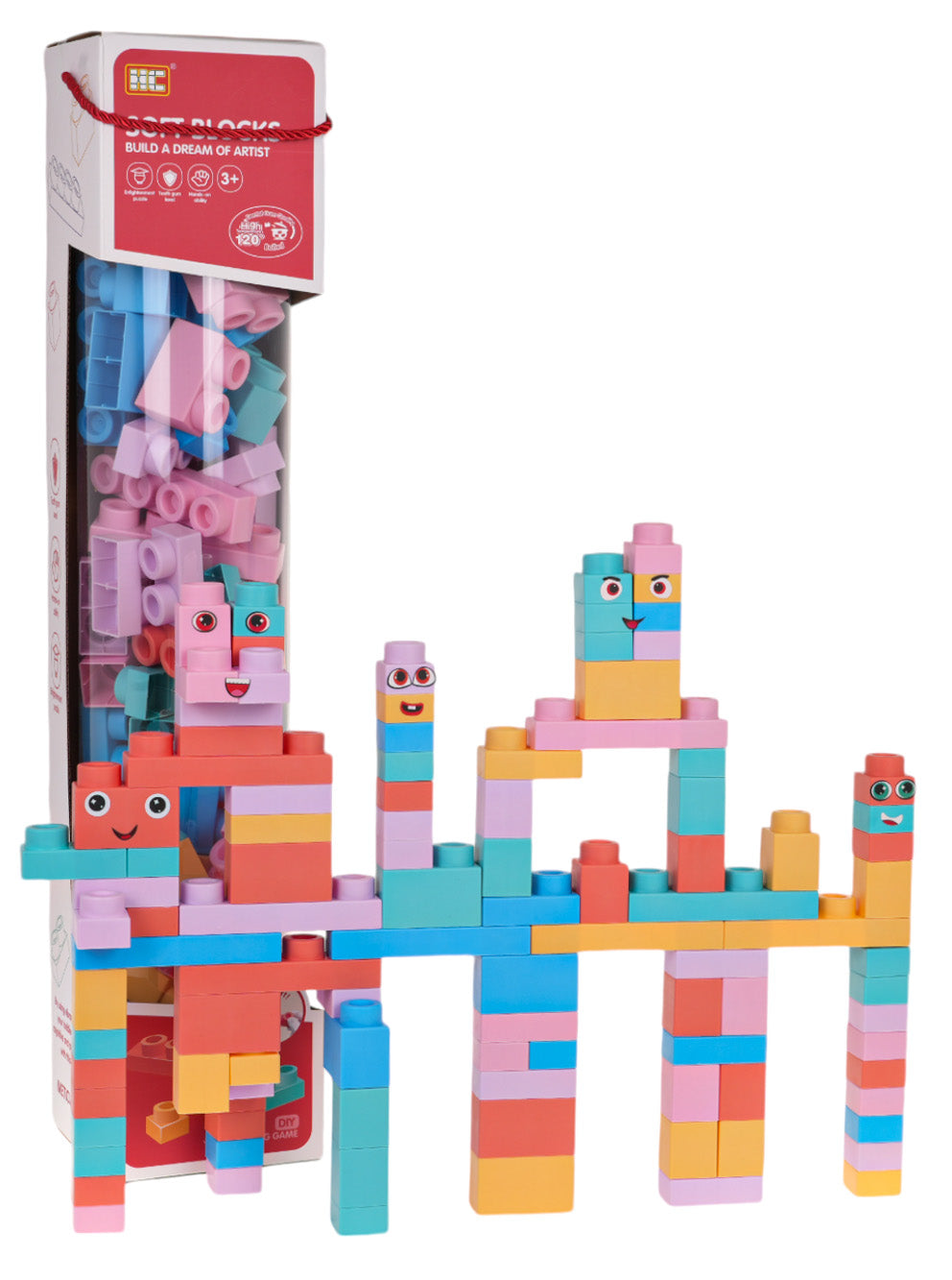 Soft Blocks Set 100 pcs.