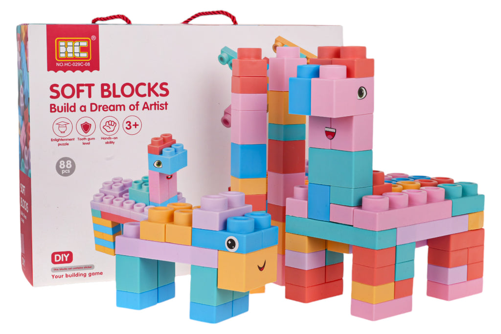 Soft Blocks Set 88 pcs.