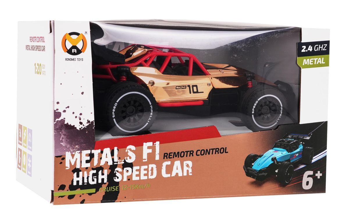 Metal Car RACING 01 Gold R/C