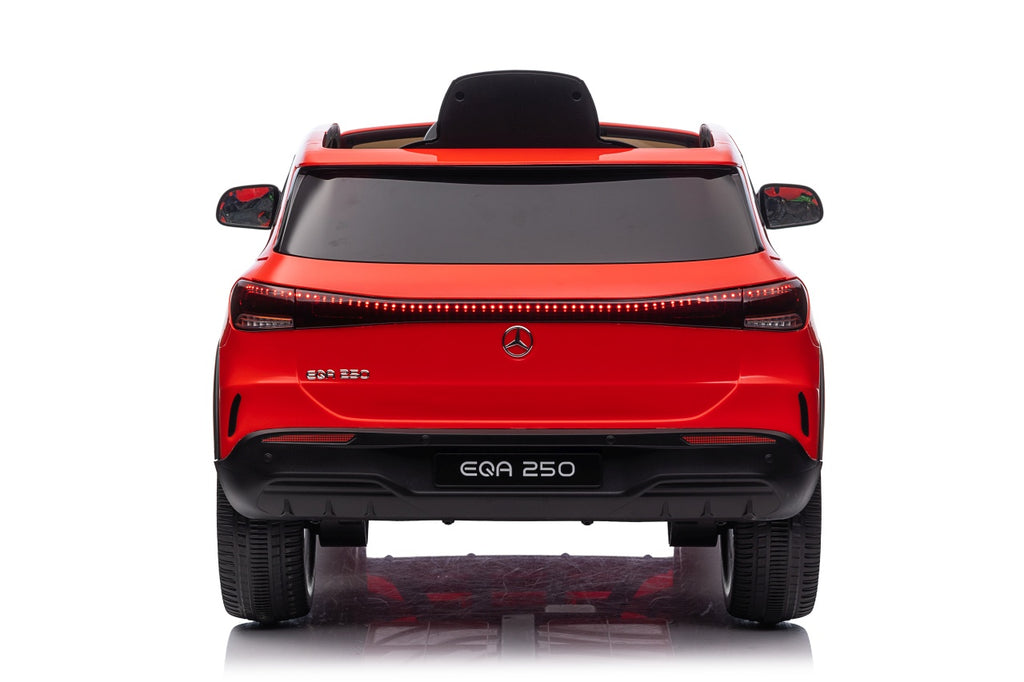 Vehicle Mercedes Benz EQA 250 Red