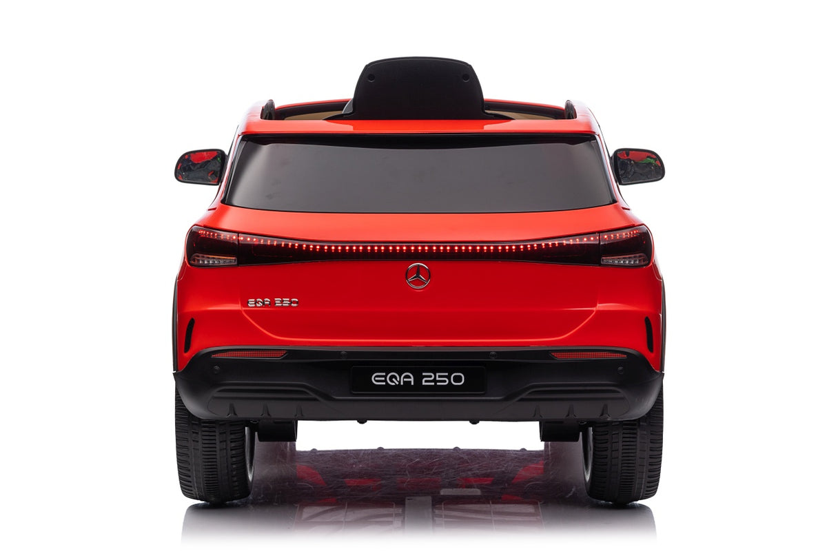 Vehicle Mercedes Benz EQA 250 Red