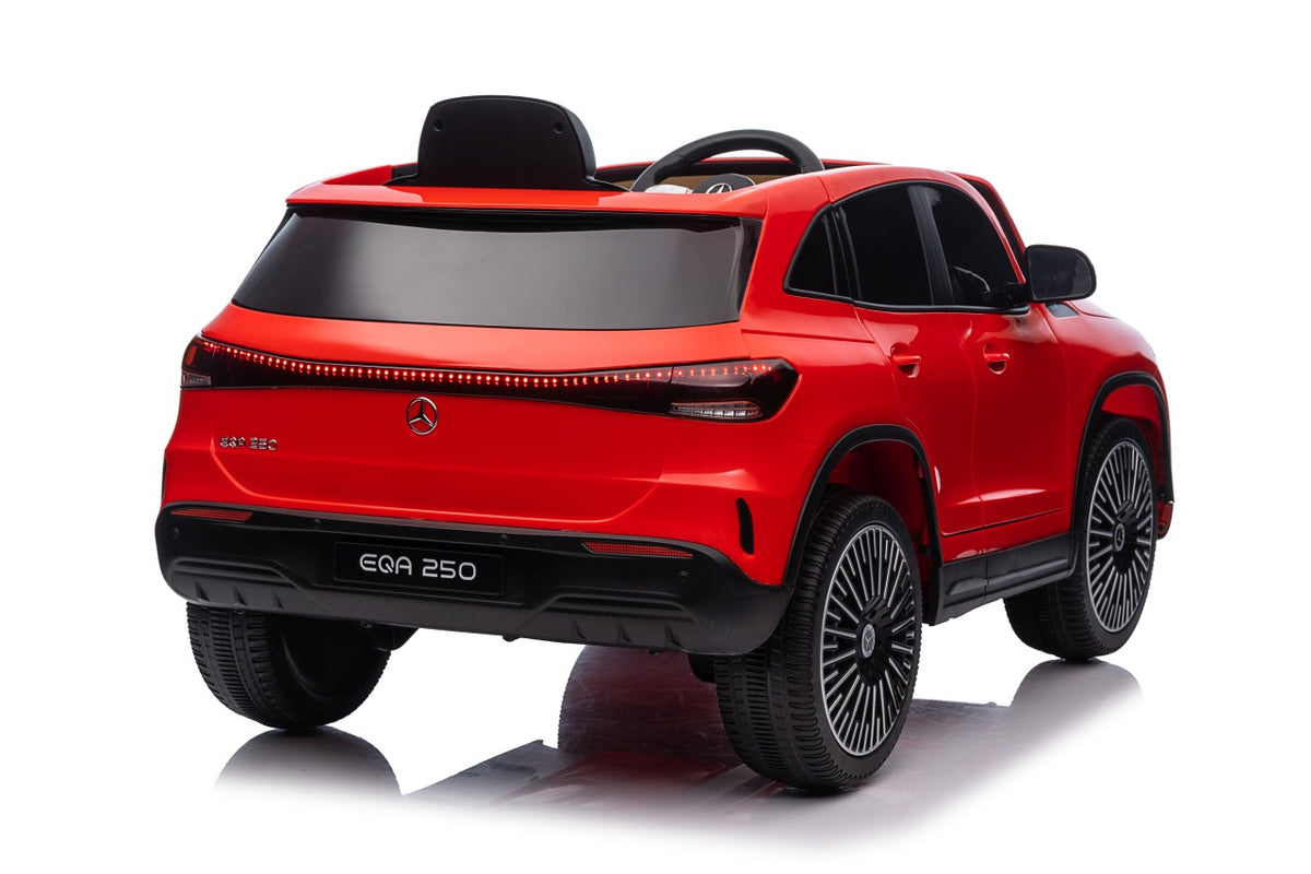 Vehicle Mercedes Benz EQA 250 Red
