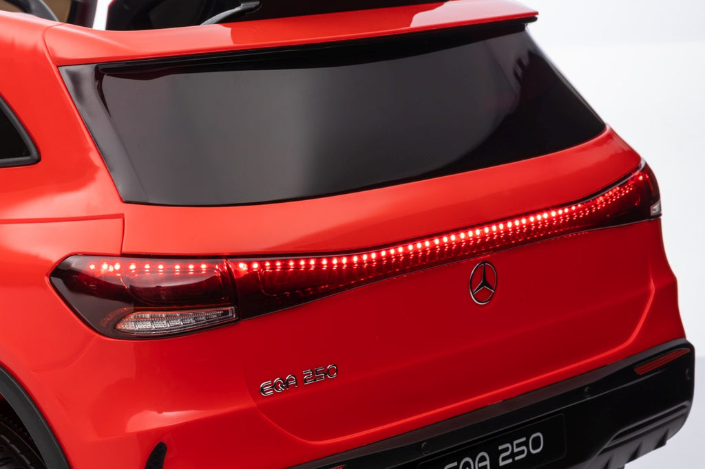 Vehicle Mercedes Benz EQA 250 Red