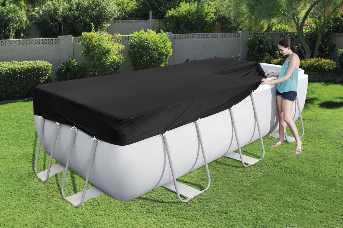 PowerSteel Pool Cover 269x179 cm BESTWAY