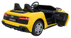 Dvojmiestne elektrické Audi R8 Spyder LIFT 24 V – žlté