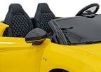 Dvojmiestne elektrické Audi R8 Spyder LIFT 24 V – žlté