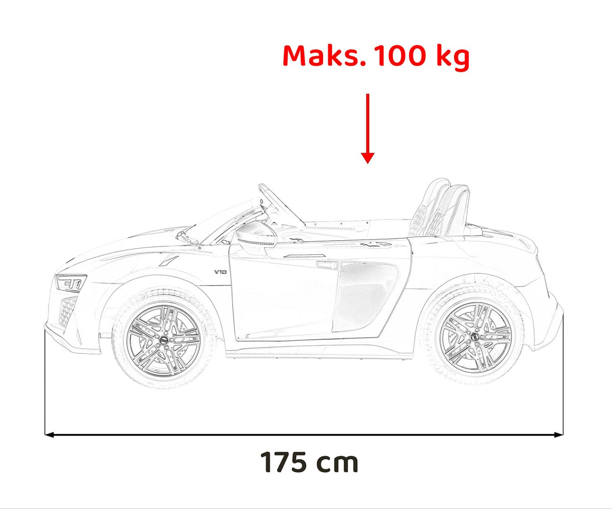Audi Spyder R8 LIFT vehicle Blue