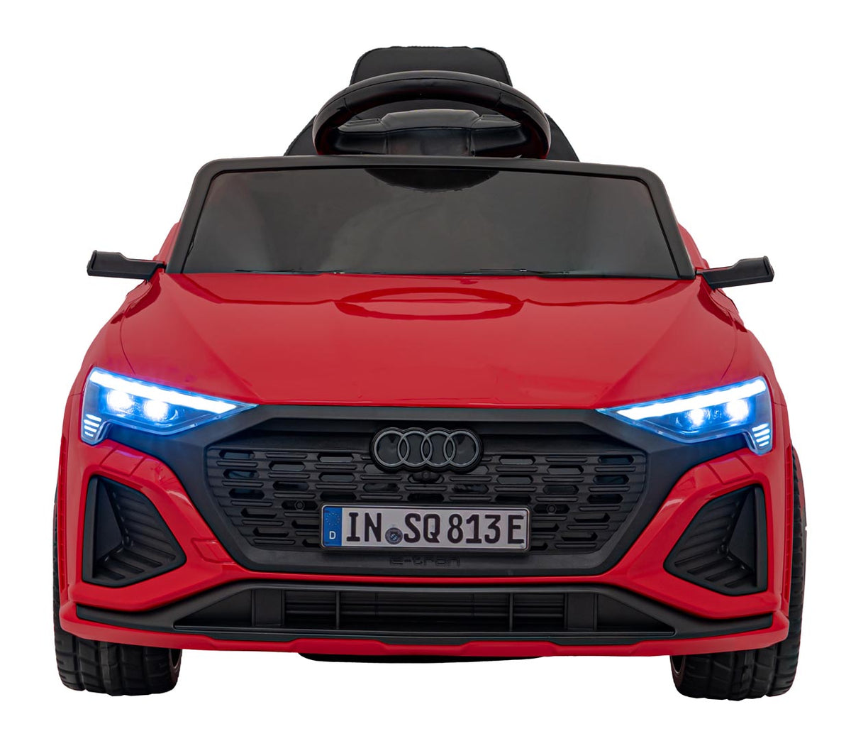 Audi SQ8 vehicle Red