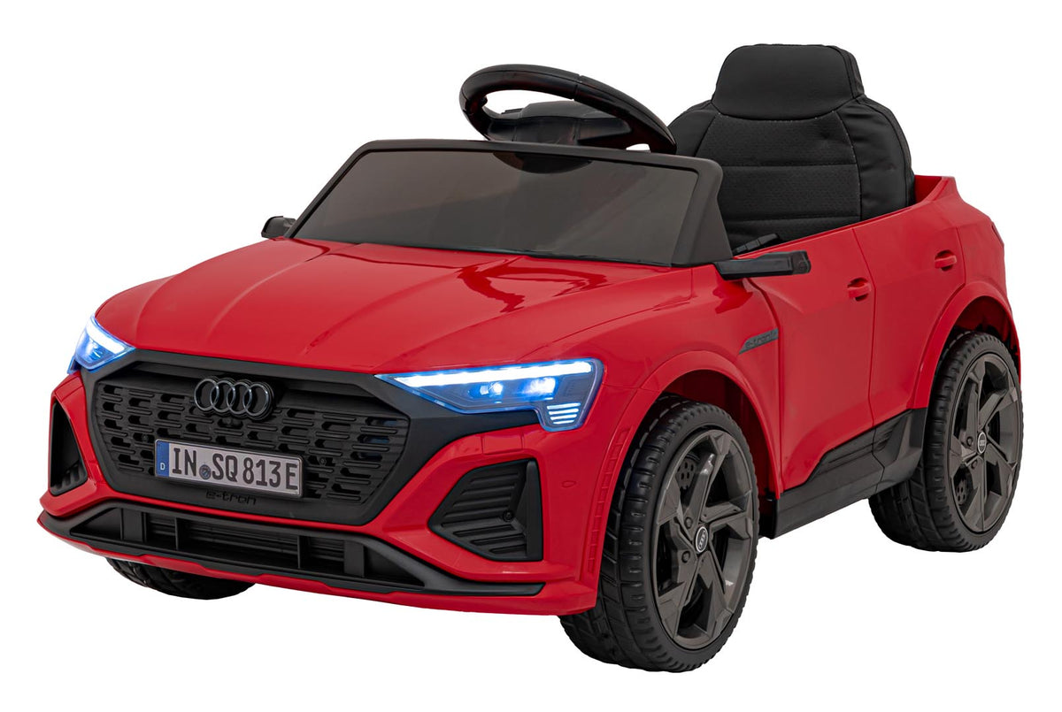 Audi SQ8 vehicle Red