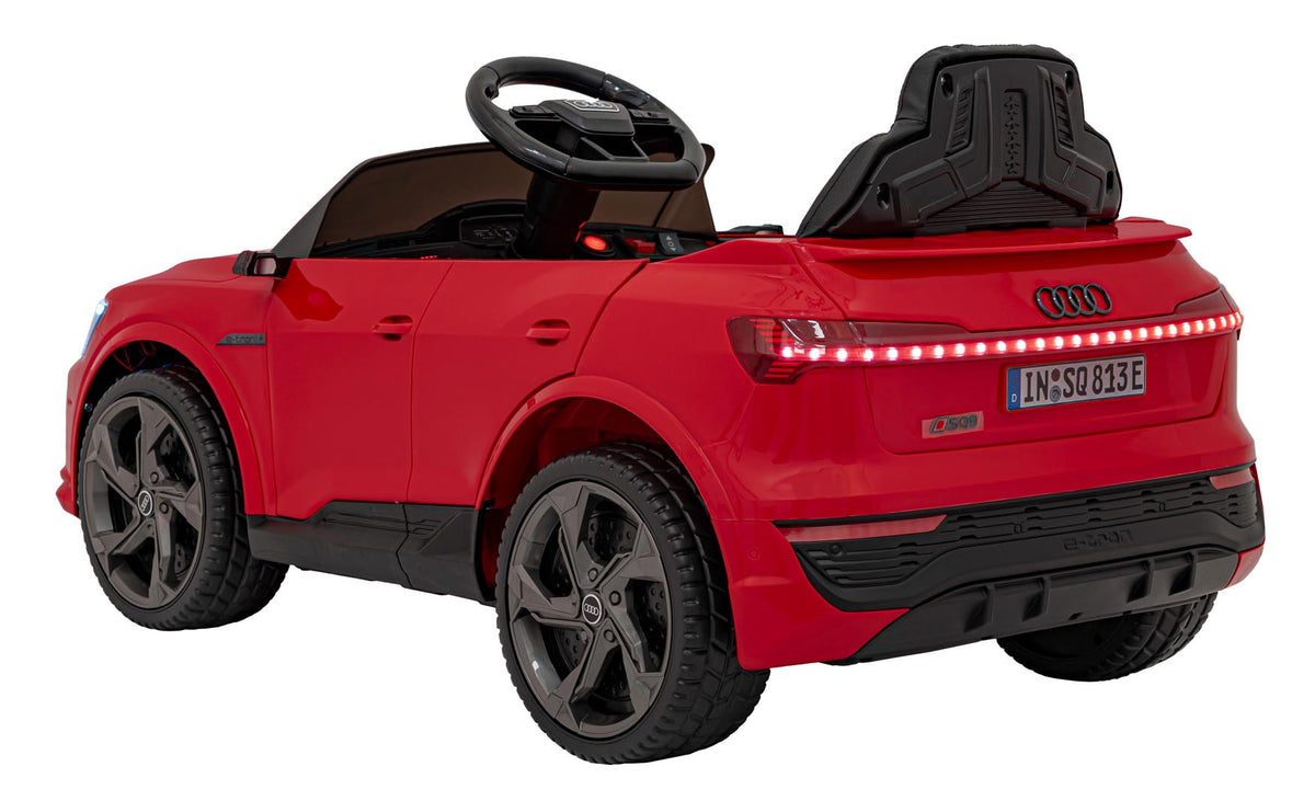 Audi SQ8 vehicle Red