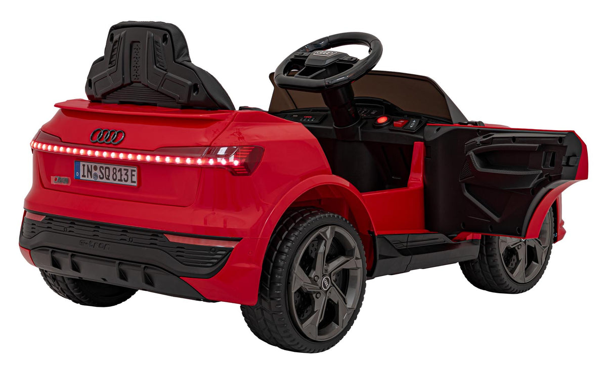 Audi SQ8 vehicle Red