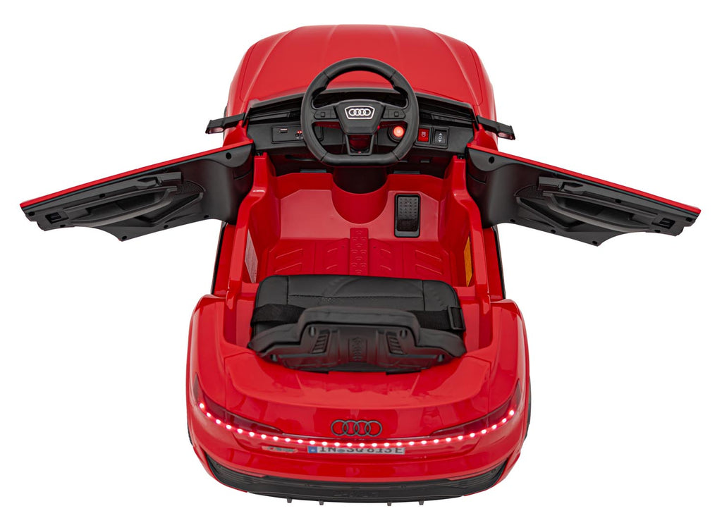 Audi SQ8 vehicle Red