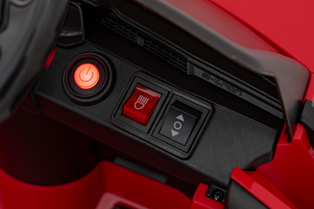 Audi SQ8 vehicle Red