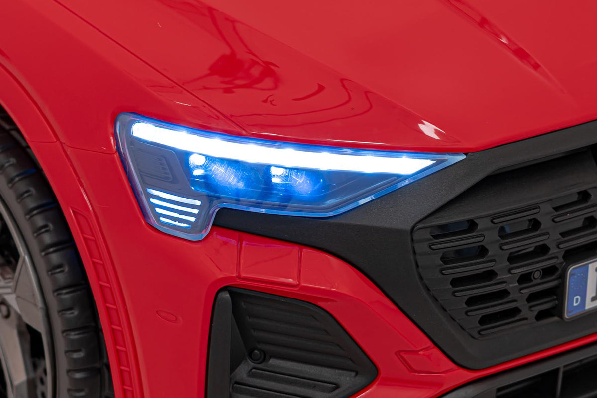 Audi SQ8 vehicle Red