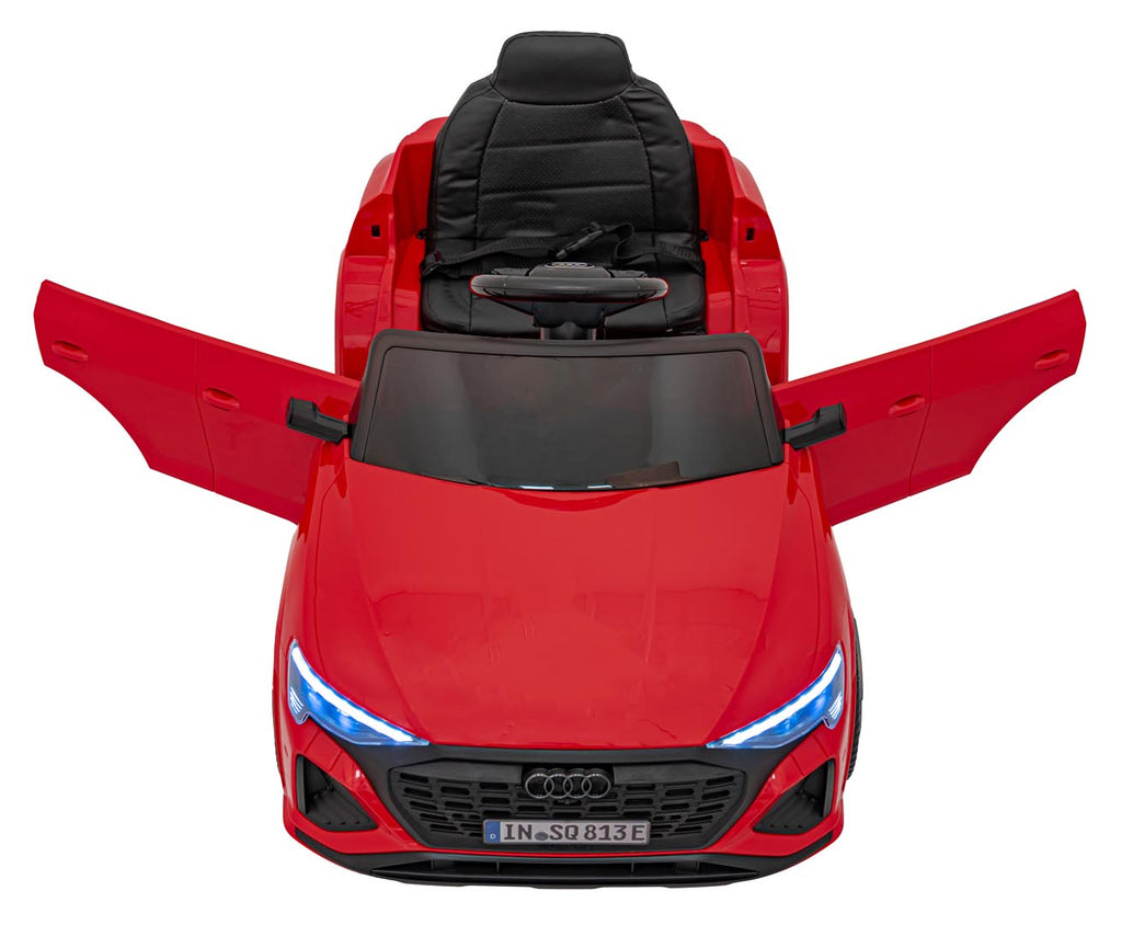 Audi SQ8 vehicle Red
