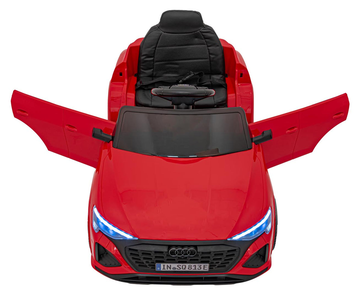 Audi SQ8 vehicle Red