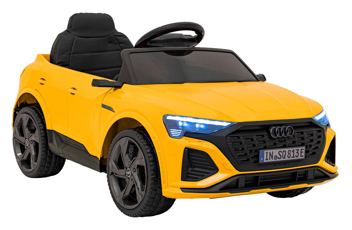 Audi SQ8 vehicle Yellow
