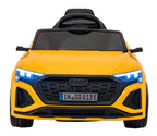Audi SQ8 vehicle Yellow